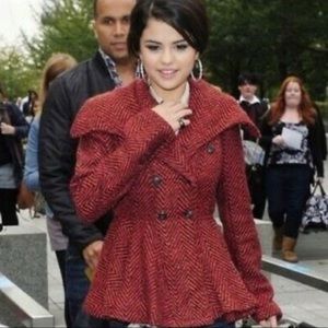 Free People peplum tweed jacket